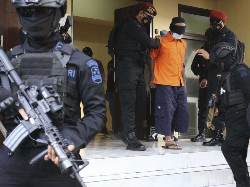 Densus 88 Anti Teror Pindahkan 22 Terduga Teroris