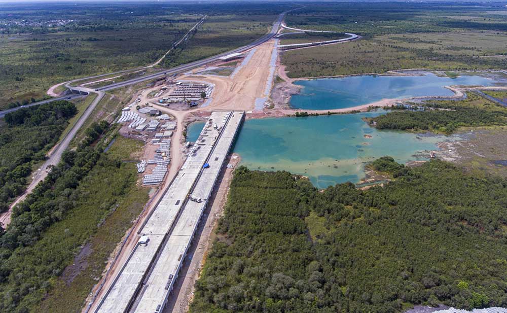 Progres Pembangunan Tol Palembang-Prabumulih