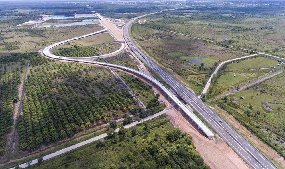 Progres Pembangunan Tol Palembang-Prabumulih