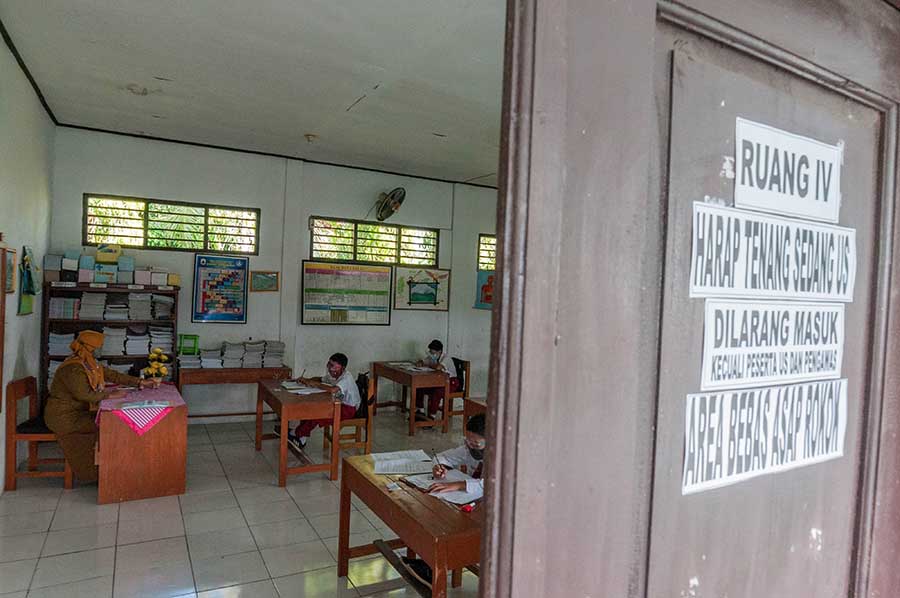 Ujian Sekolah Dasar Digelar Secara Tatap Muka 