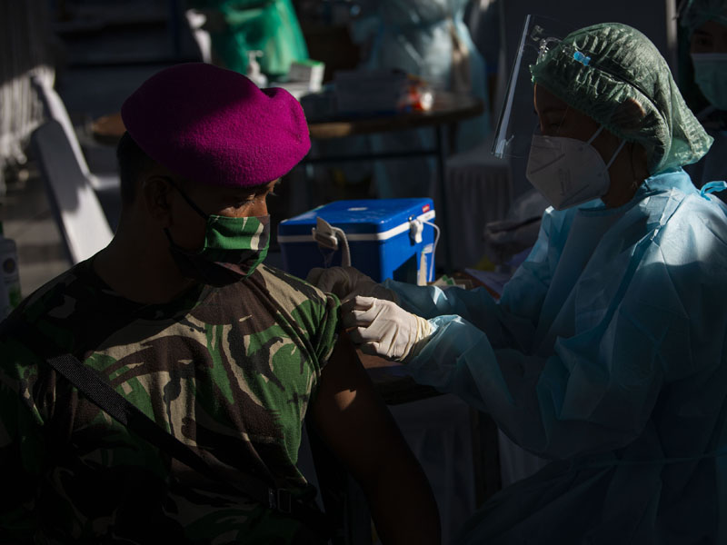 Vaksinasi Covid-19 TNI AL Terakhir Di Jakarta