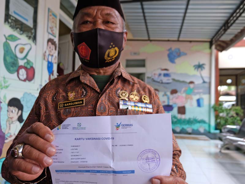 Vaksinasi Bagi Veteran