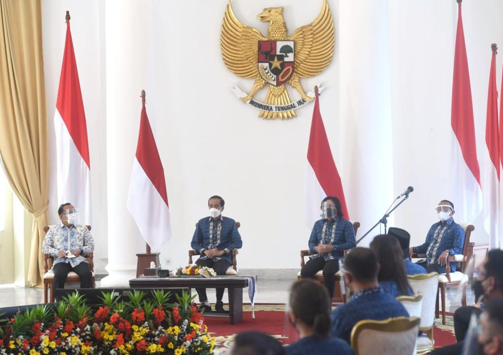 Presiden Joko Widodo Buka Rapat BPP HIPMI 2019-2022