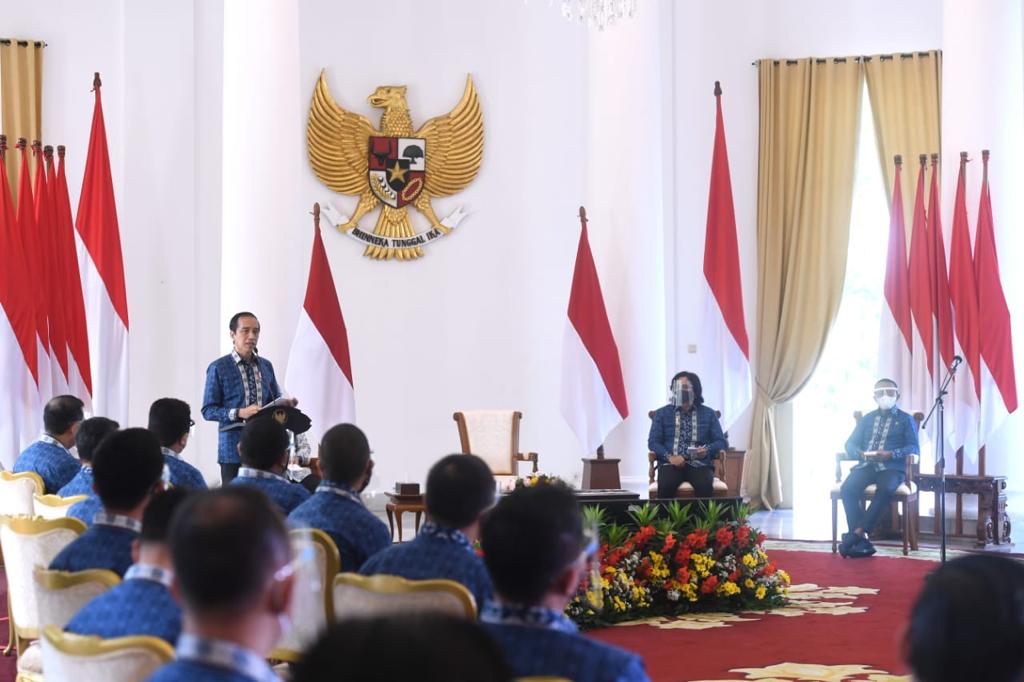 Presiden Joko Widodo Buka Rapat BPP HIPMI 2019-2022
