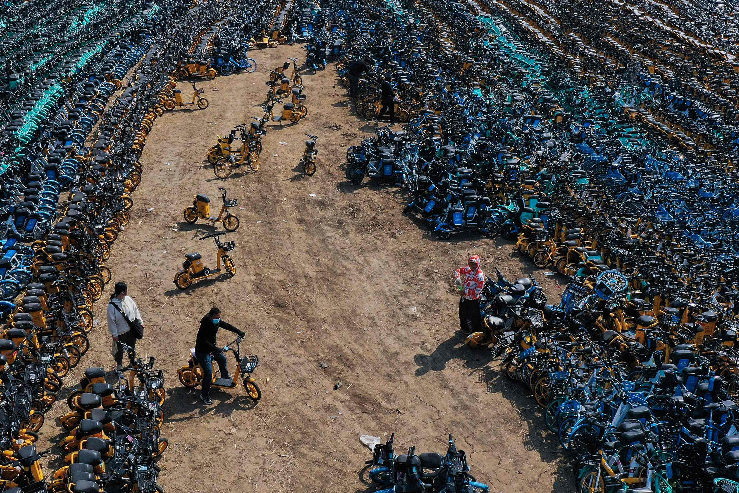 Kuburan Sepeda di Tiongkok