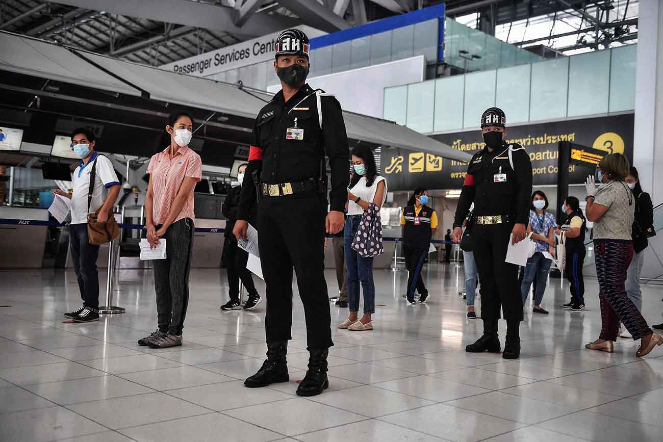 Vaksinasi Covid-19 di Bandara Suvarnabhumi