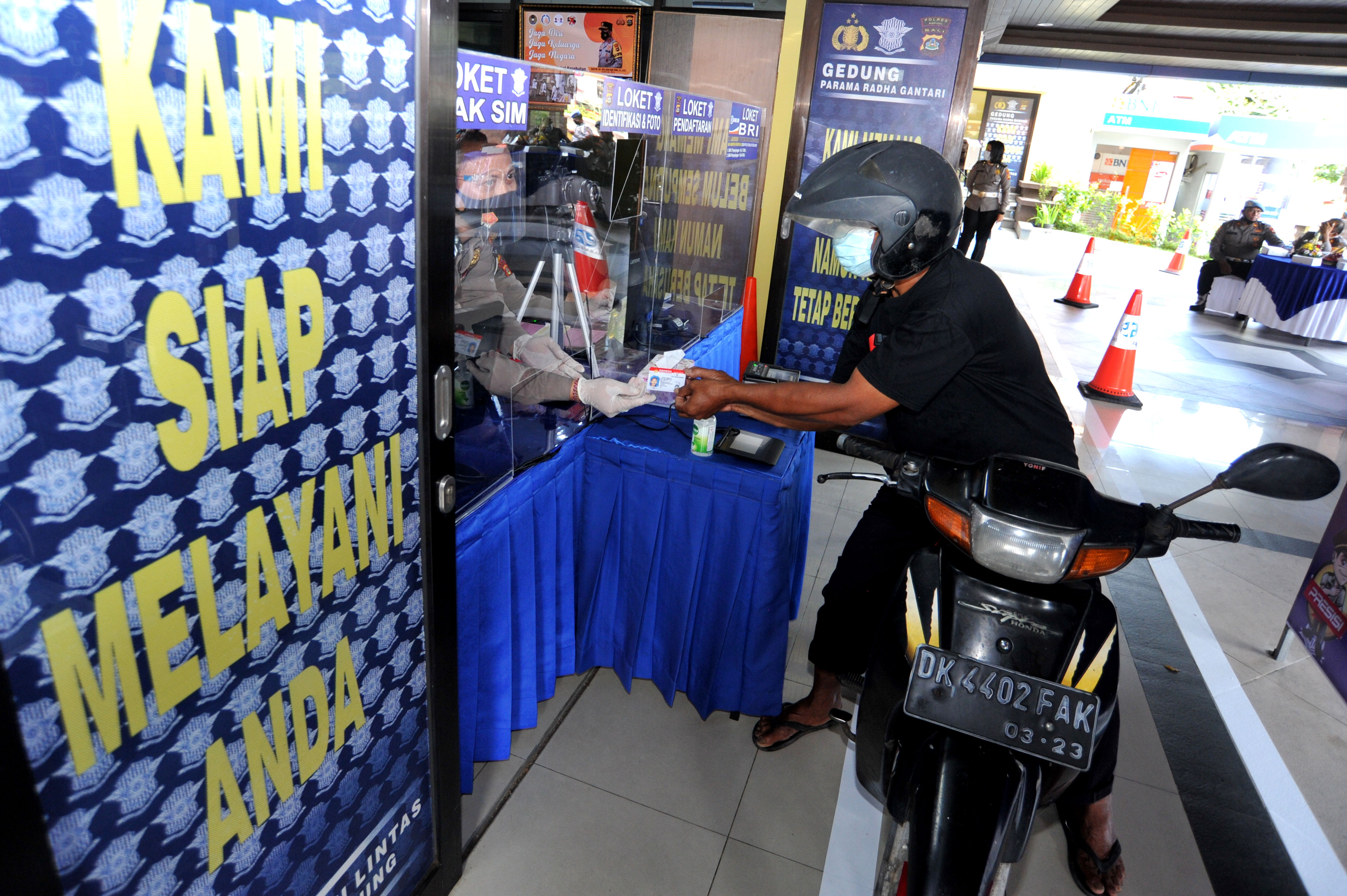 Layanan SIM Drive Thruu di Bali