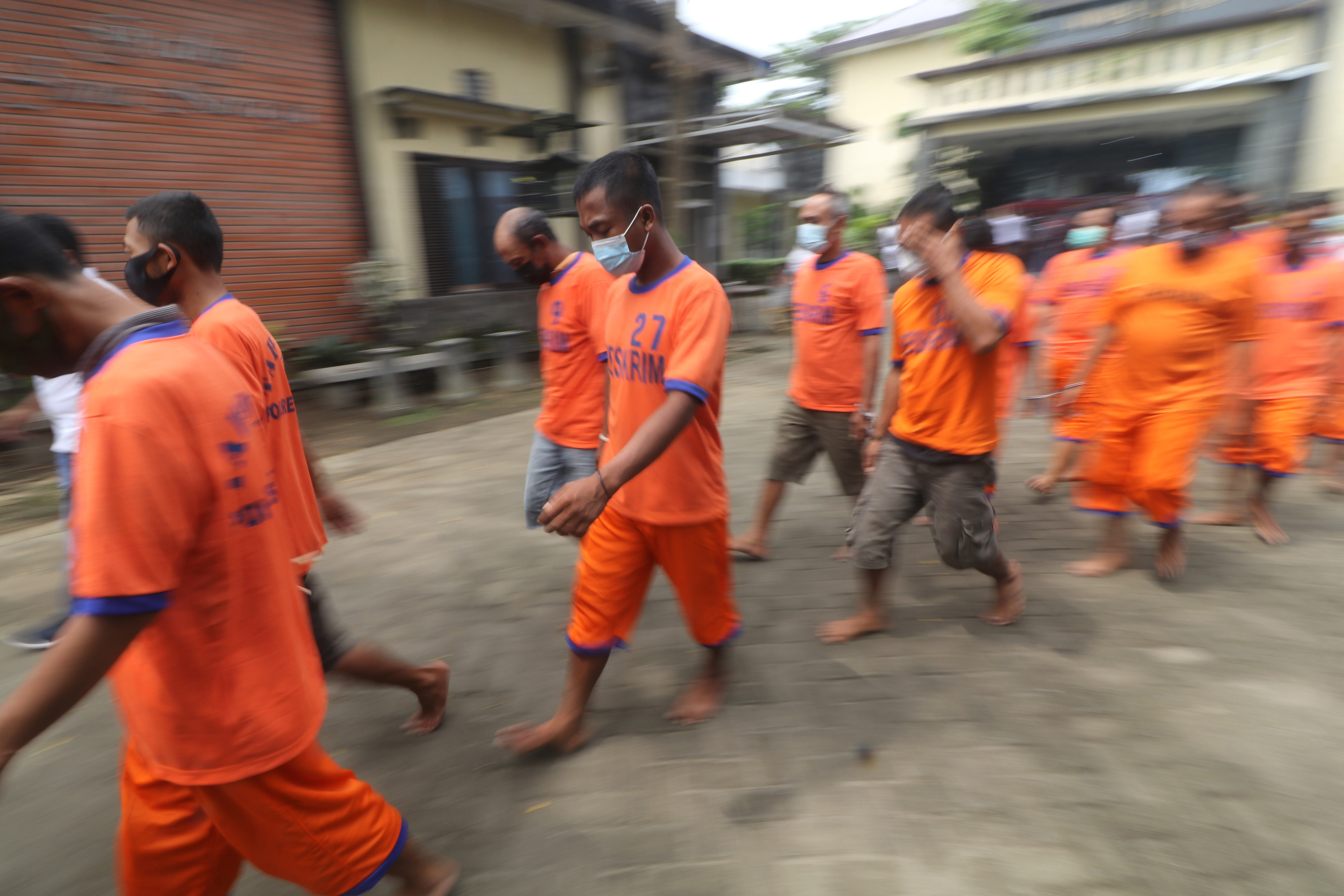 Rilis Operasi Pekat Polres Kediri