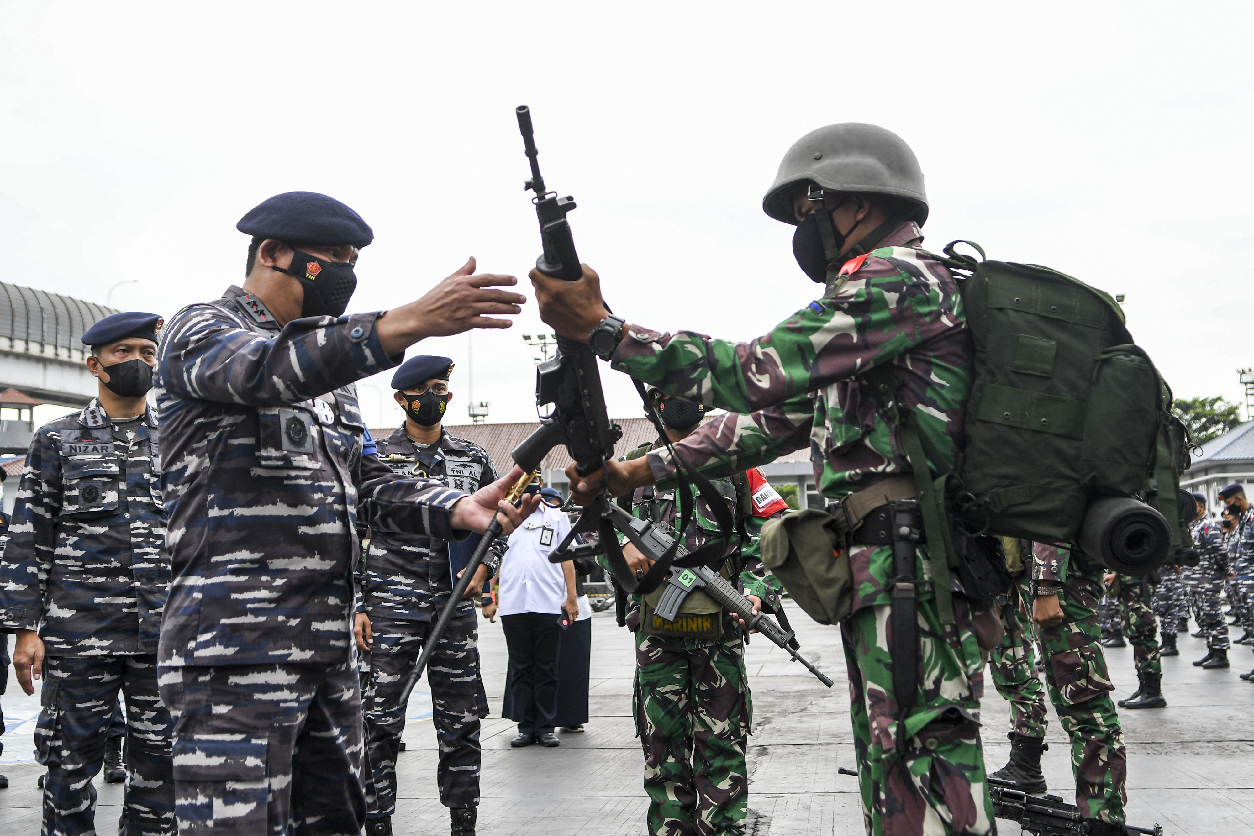 Apel Latihan Operasi Pendaratan Administrasi 2021 