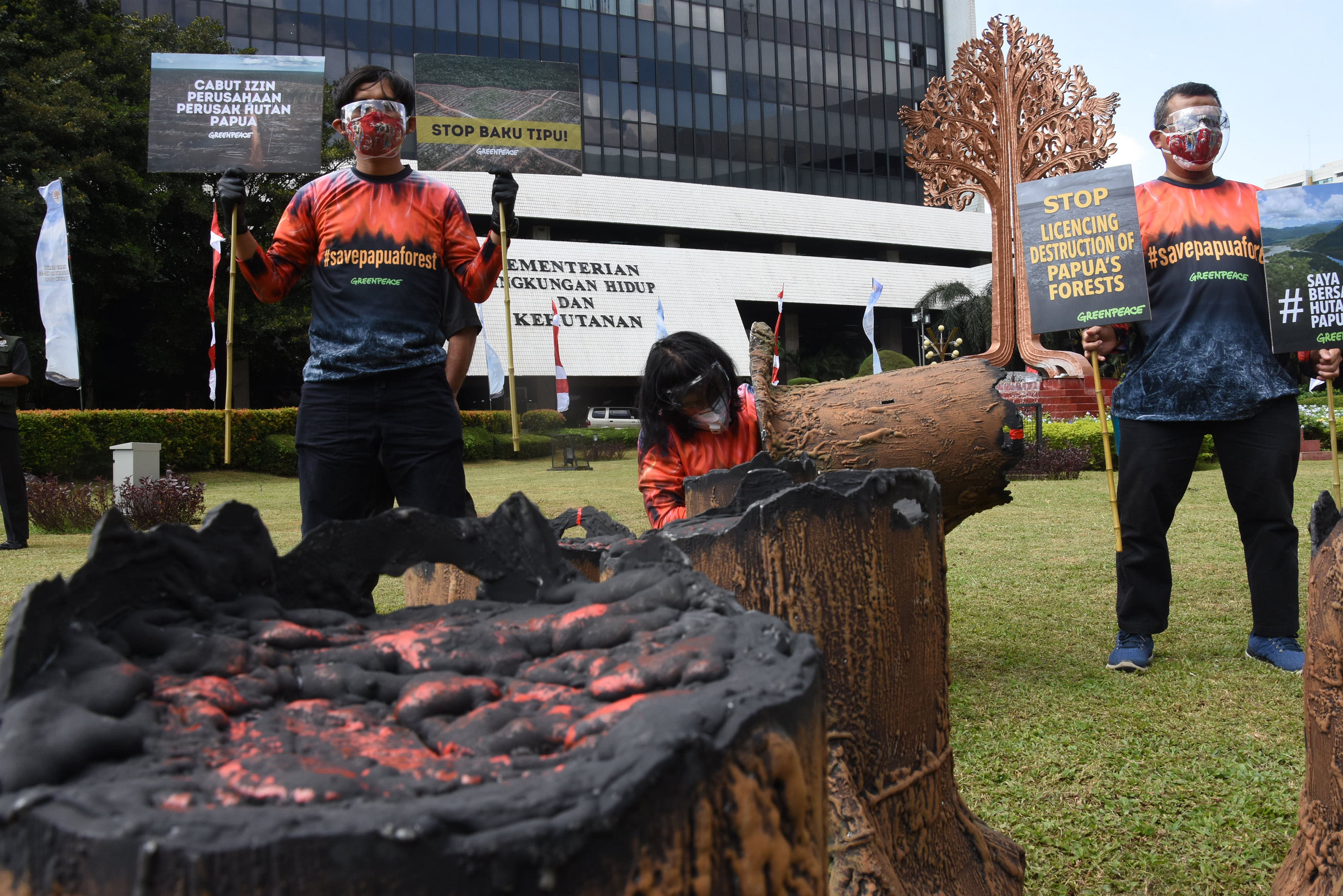 Tolak Perusakan Hutan Papua