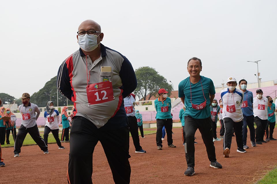 Tes kebugaran Pejabat Pemkot Madiun