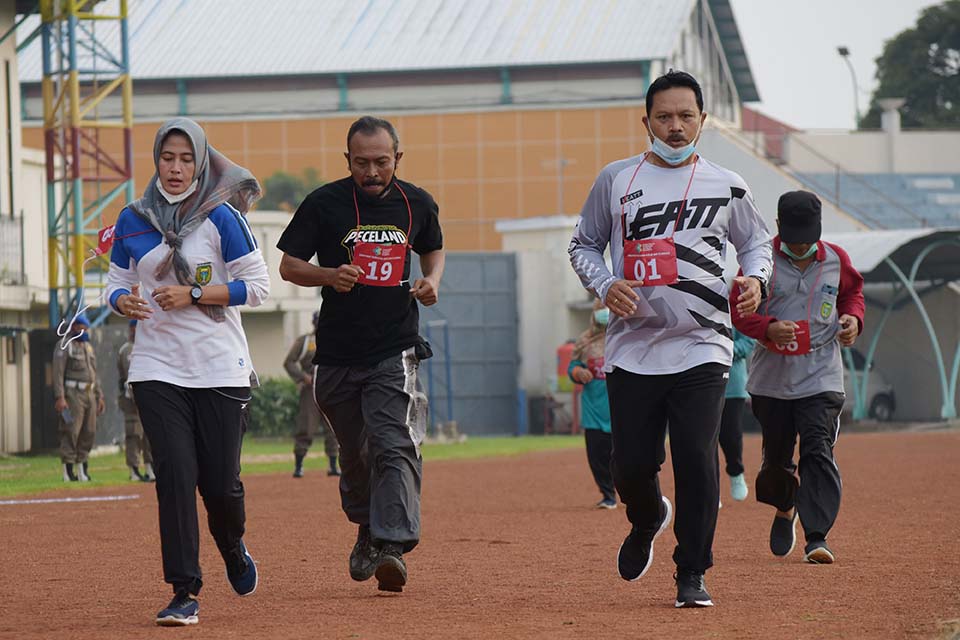 Tes kebugaran Pejabat Pemkot Madiun