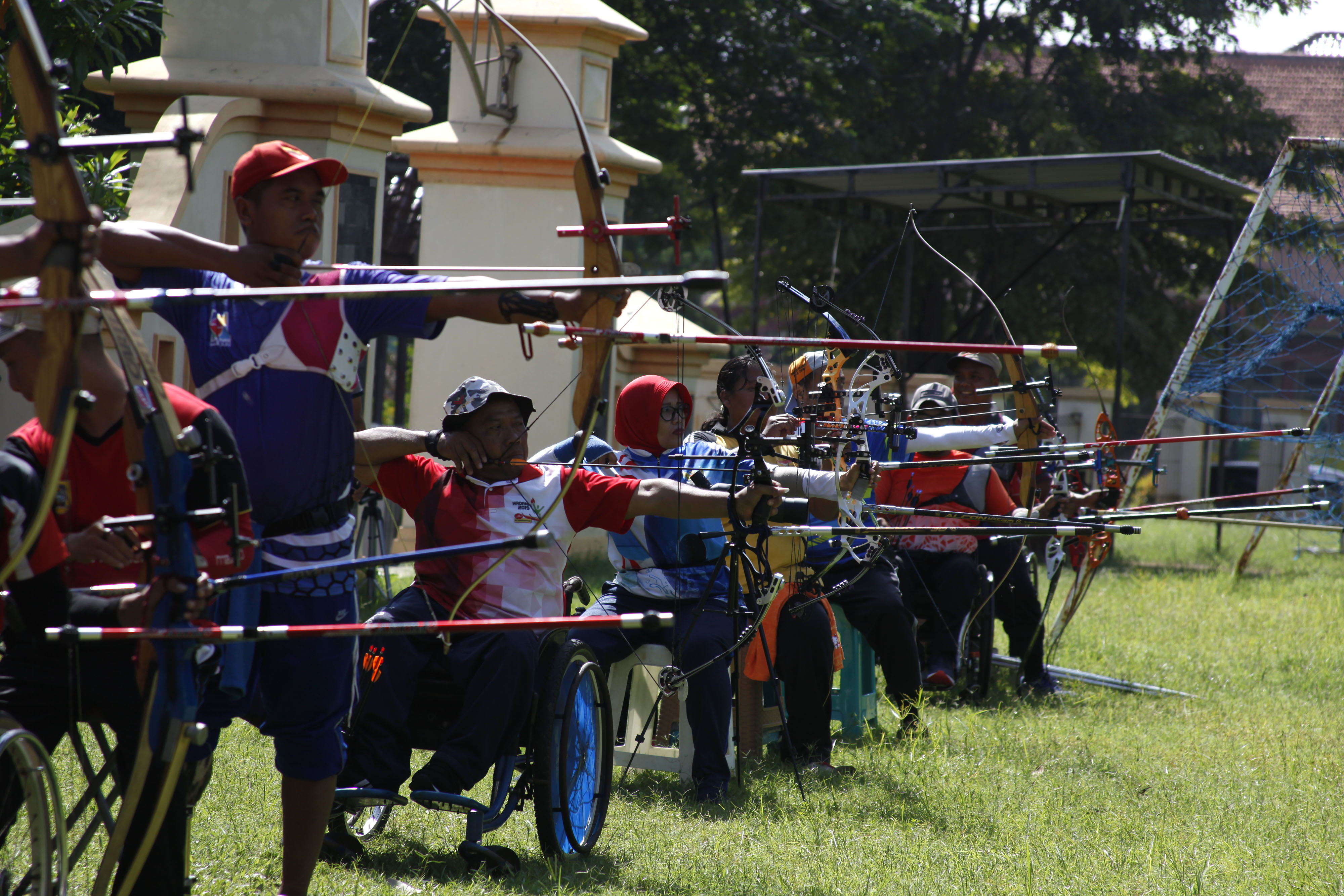 Atlet Panahan Berlatih saat Puasa