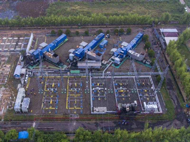 Gardu PLTG Jakabaring Meledak Dan Trebakar