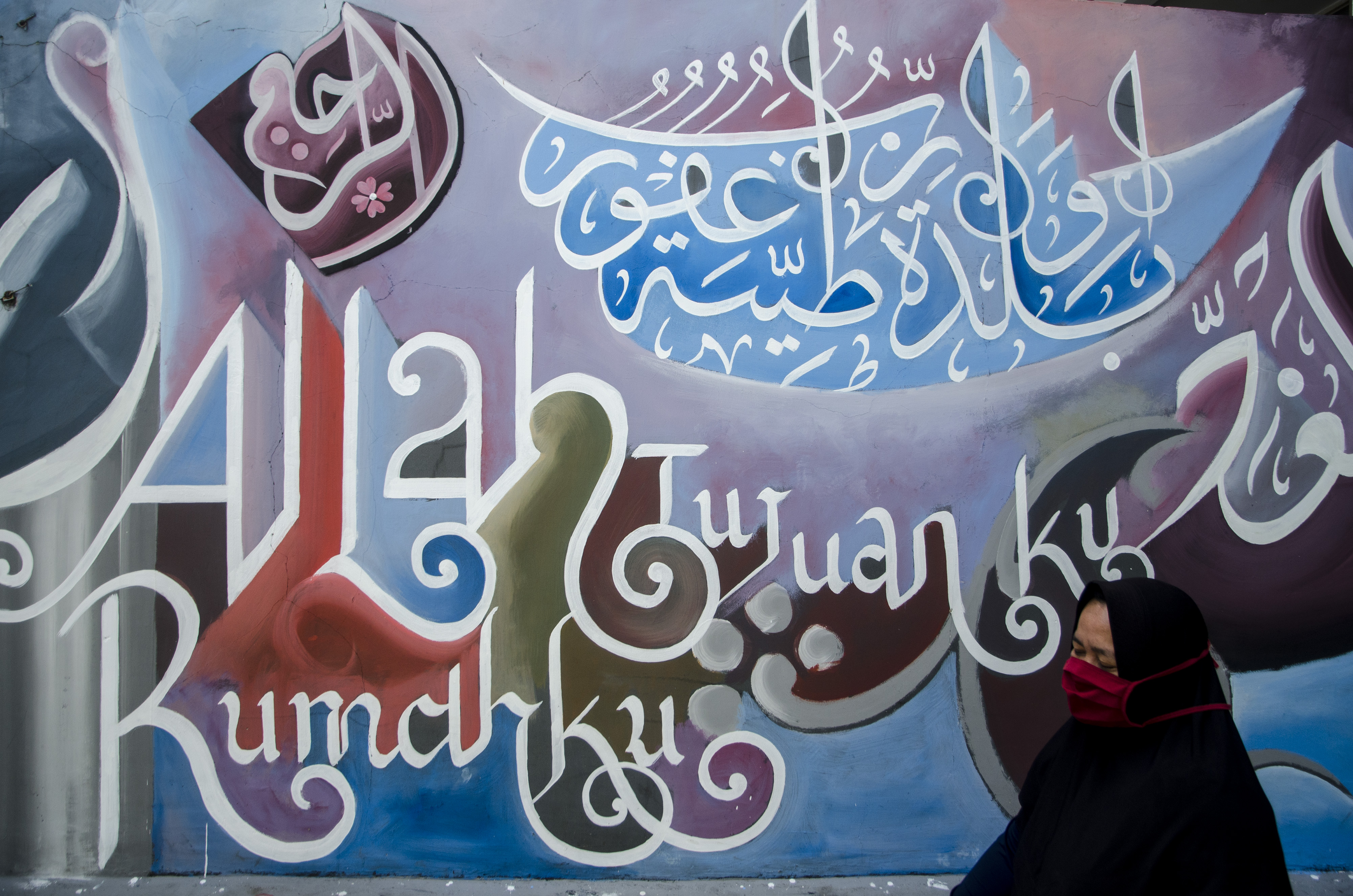 Kampung Mural Kaligrafi di Bandung