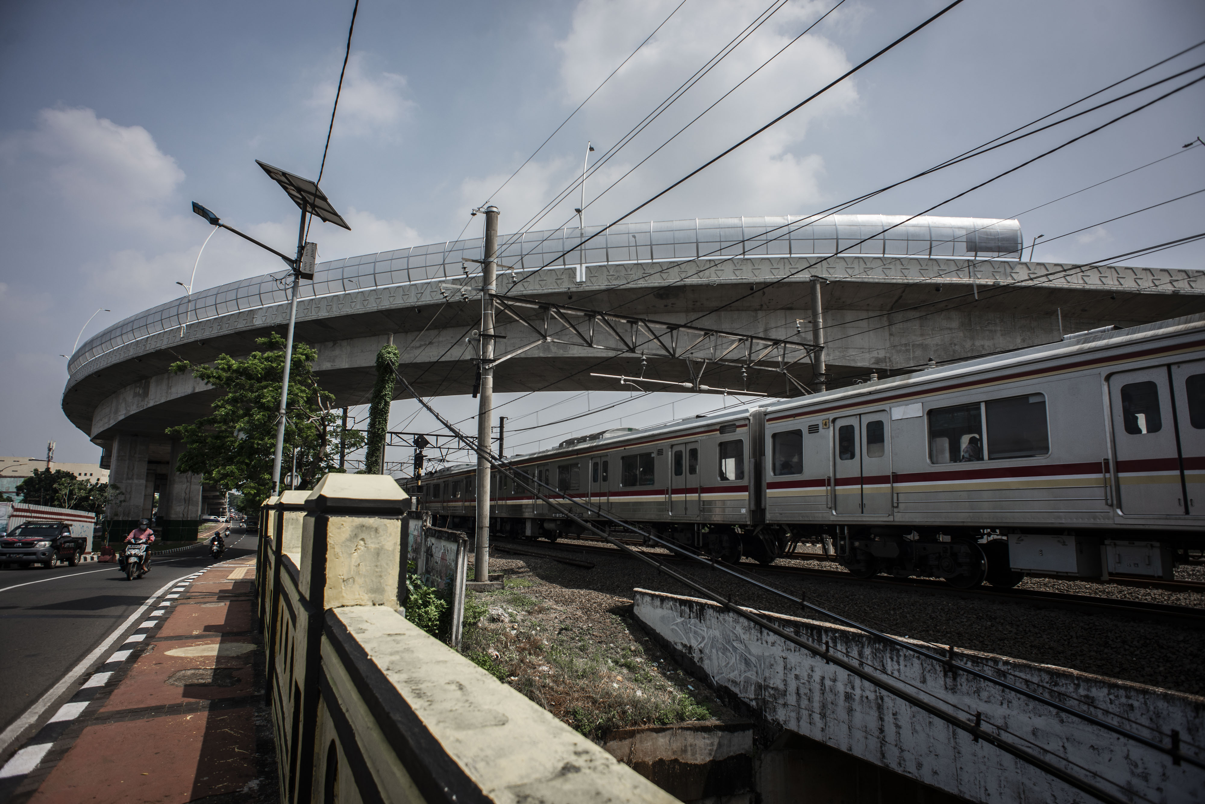 Uji Coba Flyover Cakung