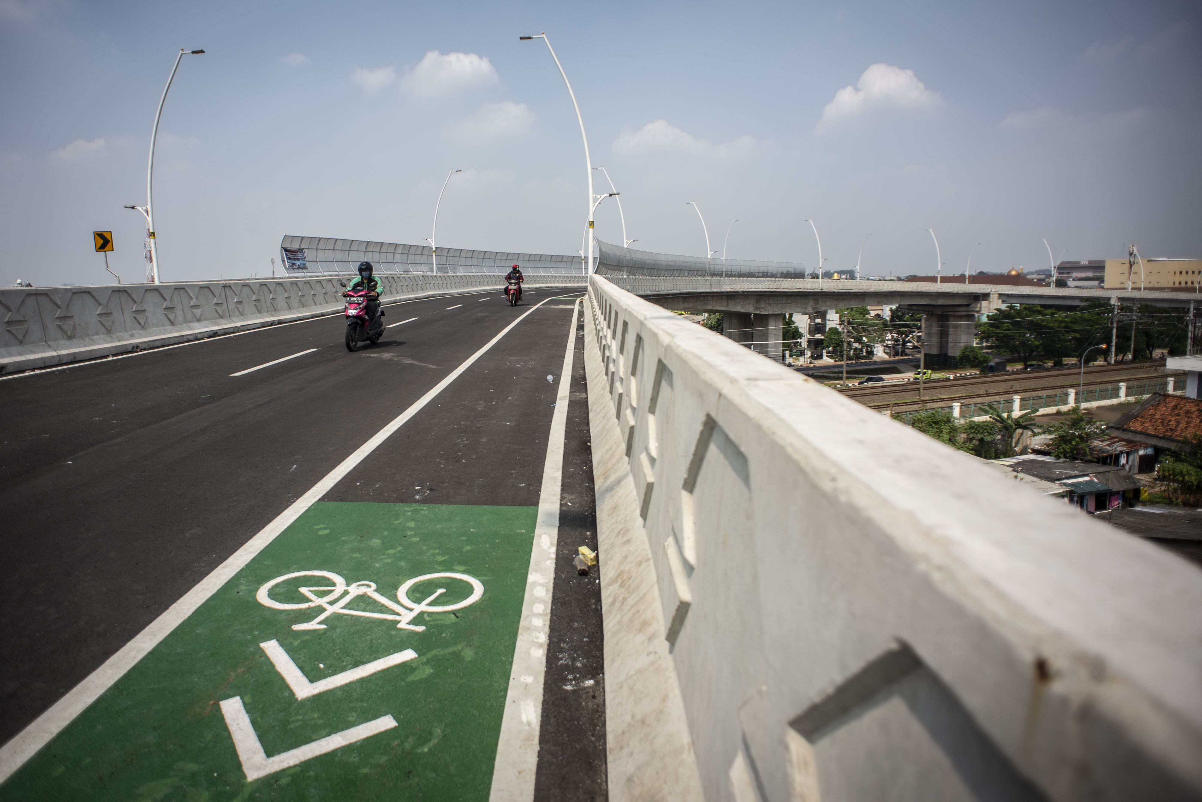 Uji Coba Flyover Cakung