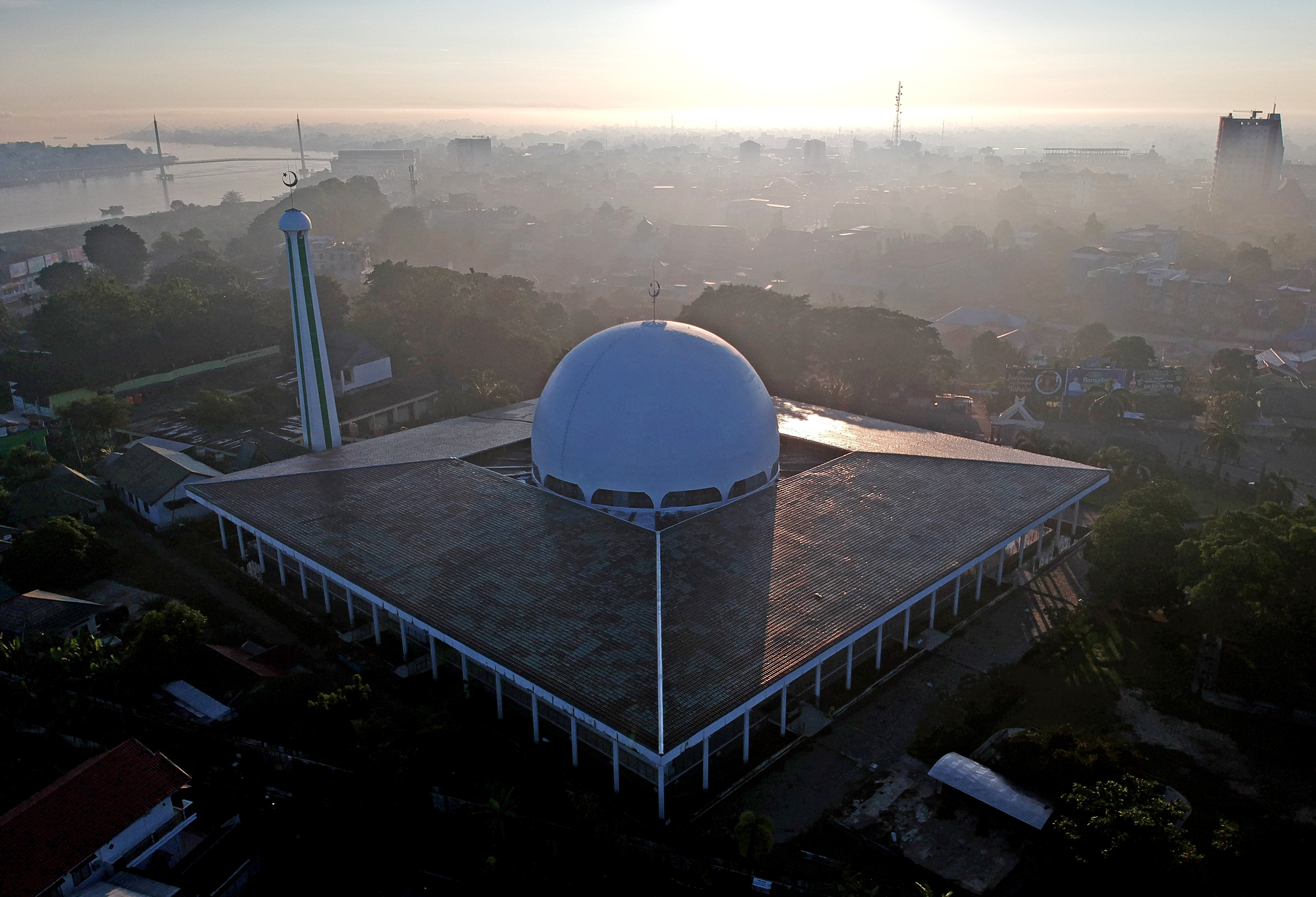 Masjid Seribu Tiang di Jambi