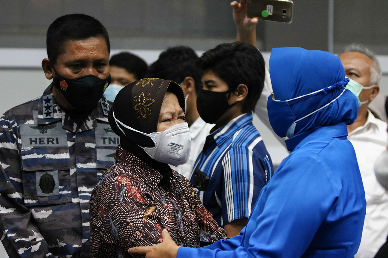 Kunjungan Menko PMK dan Menteri Sosial di Koarmada II