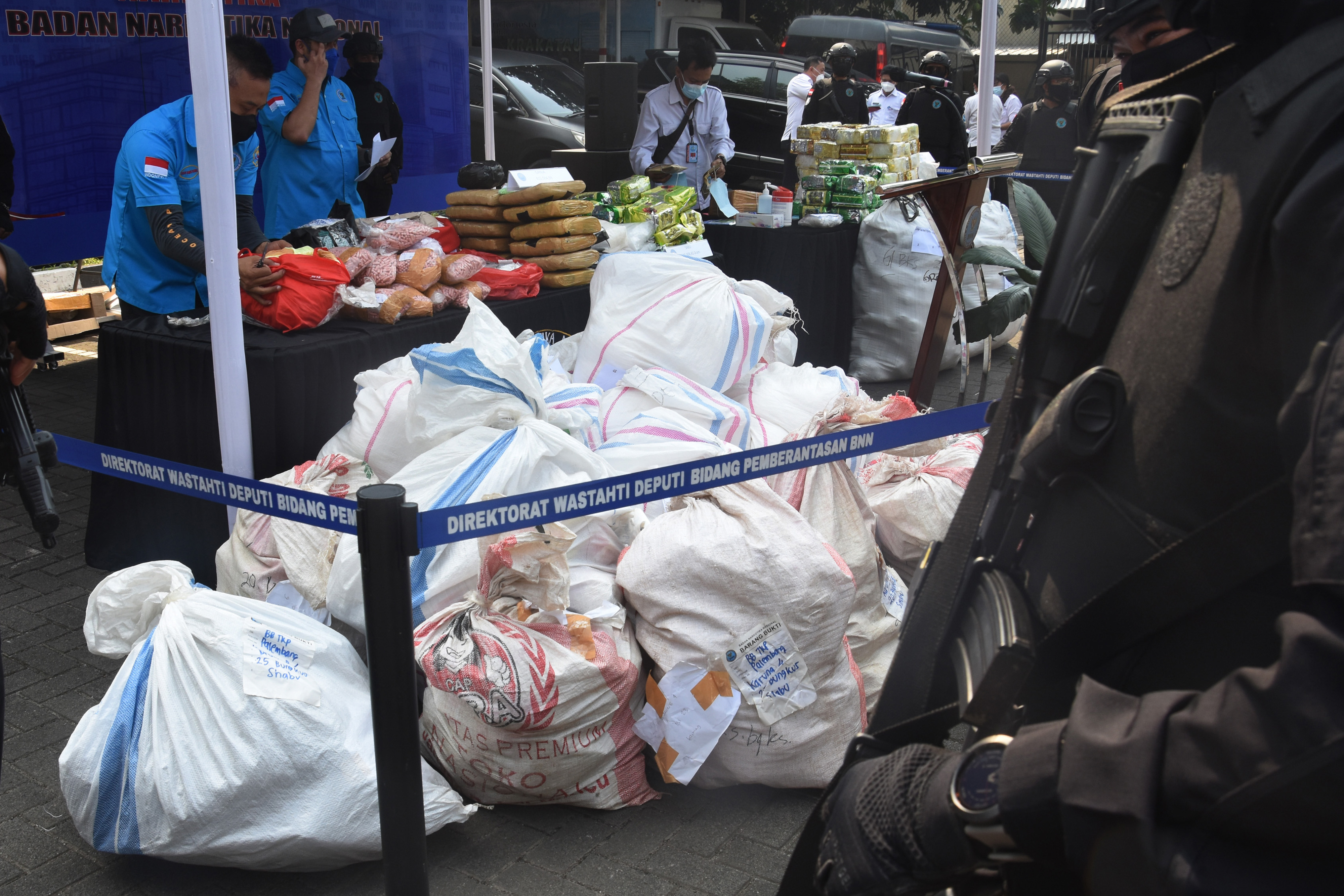 Pemusnahan Barang Bukti Narkotika