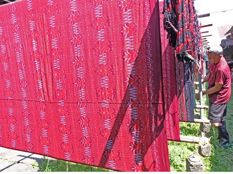 Pemasaran Sarung Goyor Terdampak Pandemi Covid-19