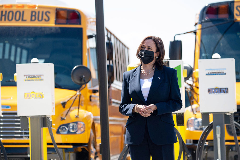 Program Amerika Ganti Bus Sekolah Solar dengan Bus Listrik   