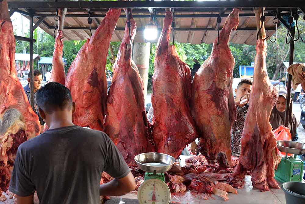 Harga Daging Melonjak di Aceh