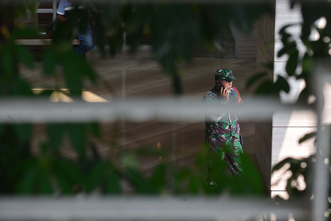 Pengamanan Tempat Isolasi 141 WN India