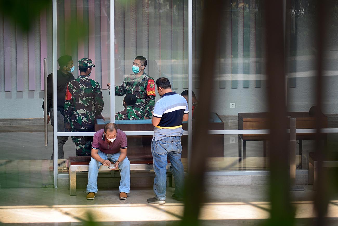 Pengamanan Tempat Isolasi 141 WN India