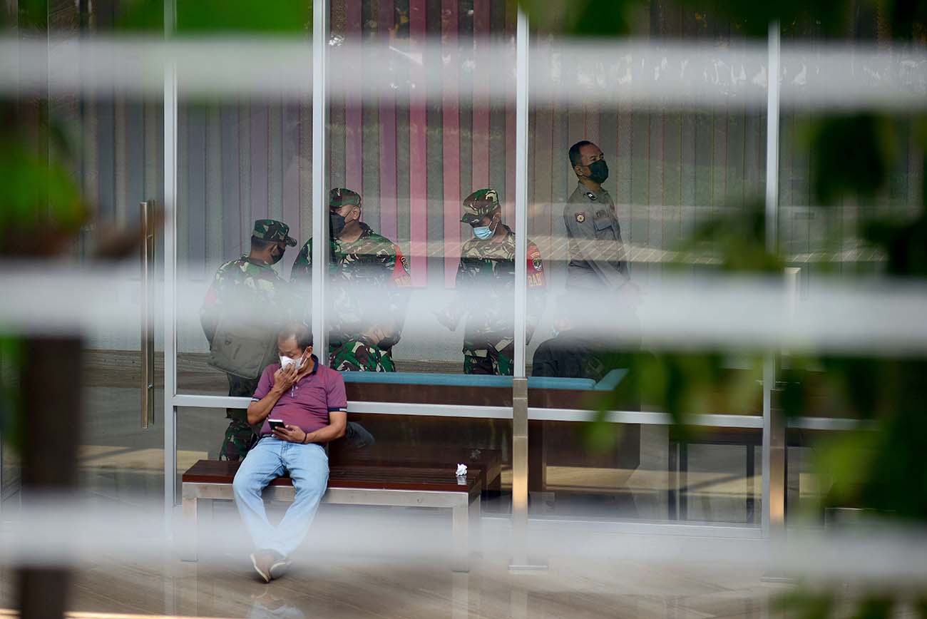 Pengamanan Tempat Isolasi 141 WN India