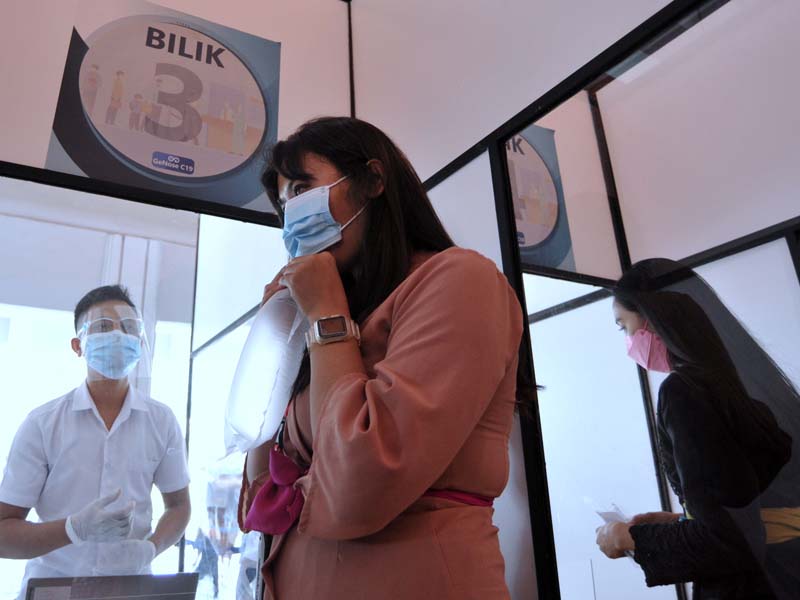 Simulasi Layanan Genose C19 Bandara Bali