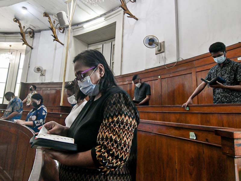 Perayaan Jumat Agung Dengan Protokol Kesehatan Ketat