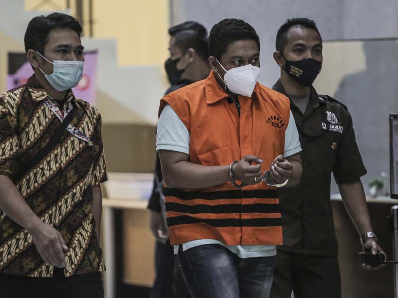 Tersangka Kasus Korupsi Tanjung Balai