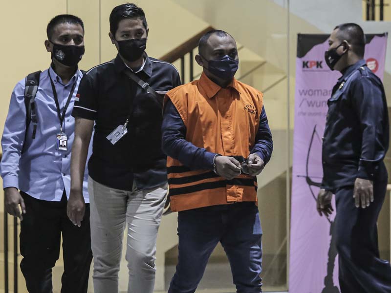 Tersangka Kasus Korupsi Tanjung Balai