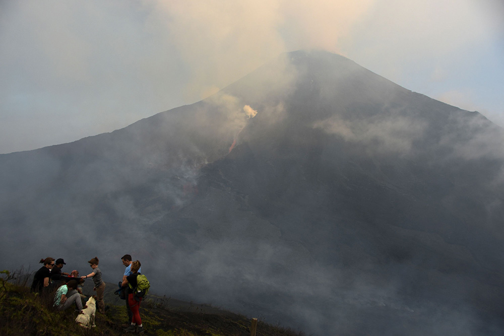 Erupsi Gunung Berapi Pacaya di Guatemala