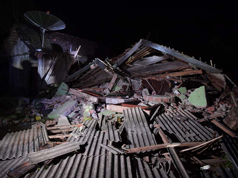Dampak Gempa Malang Di Lumajang