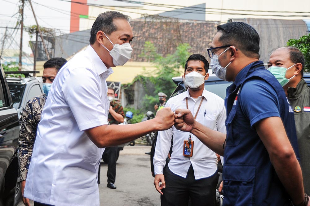 Menteri Perdagangan Tinjau Harga Kebutuhan Pokok di Bandung 