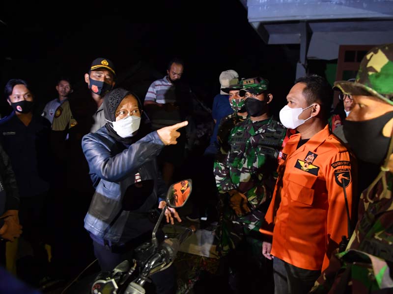 Mensos Kunjungi Lokasi Dampak Gempa Malang