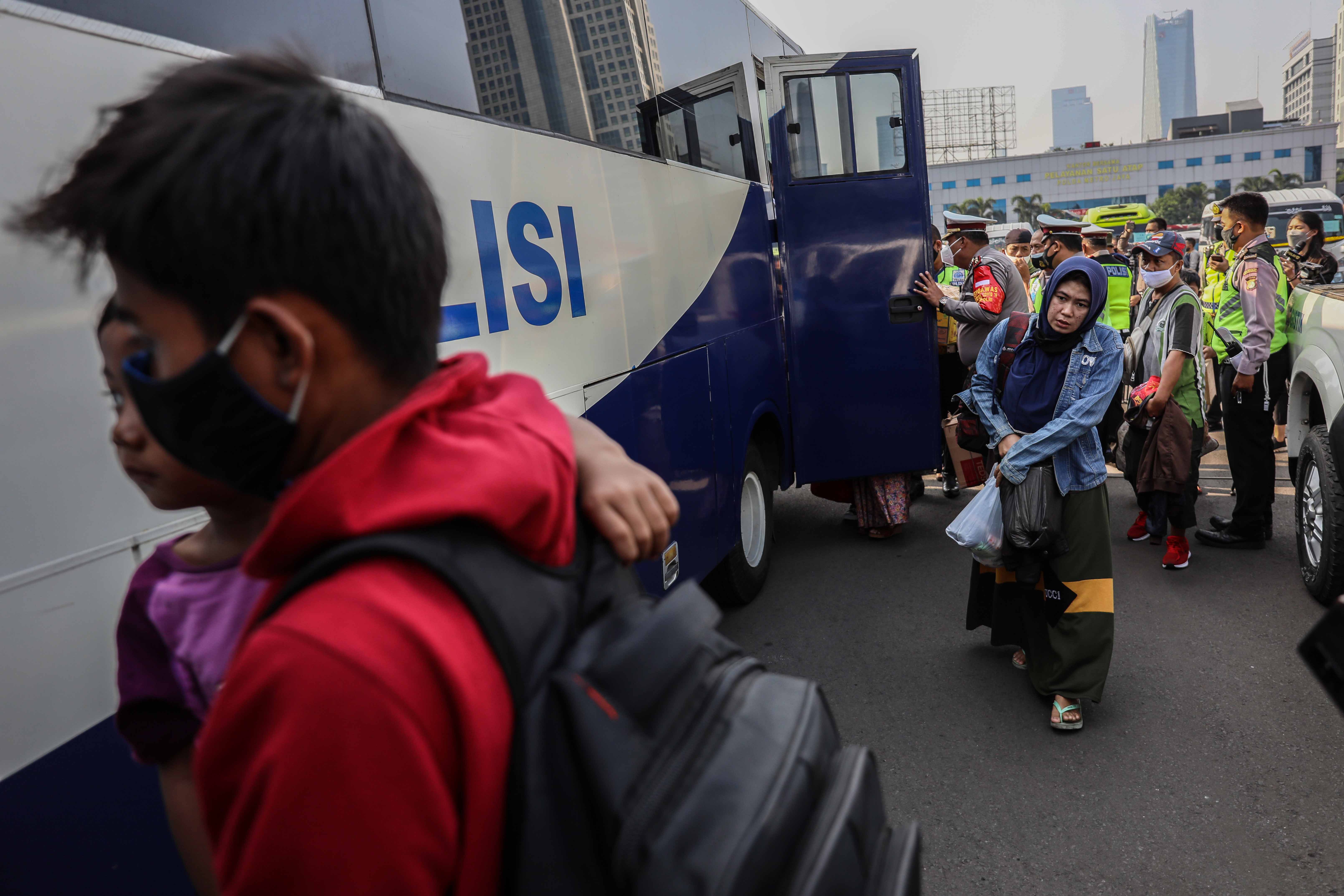 Terjaring Razia Larangan Mudik