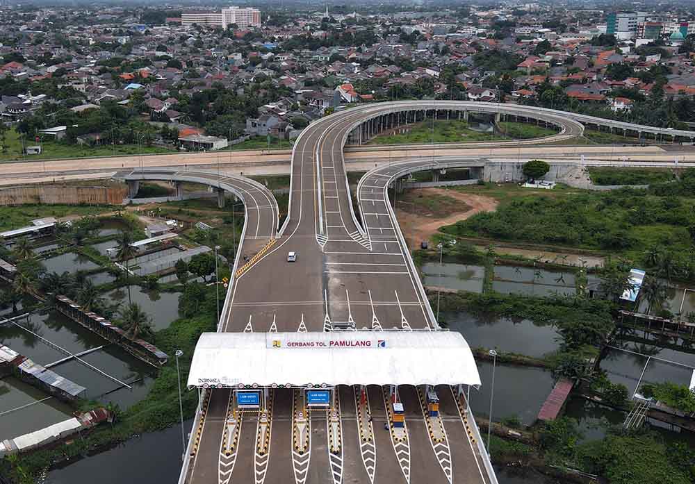 Tol Pamulang - Serpong Resmi Beroperasi