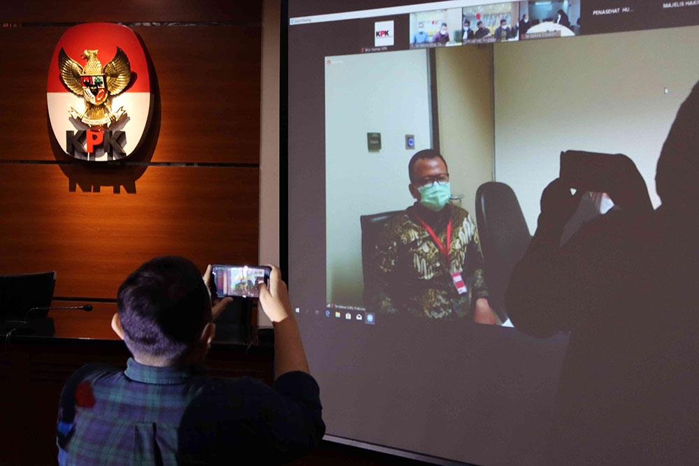 Sidang Perdana  Edhy Prabowo