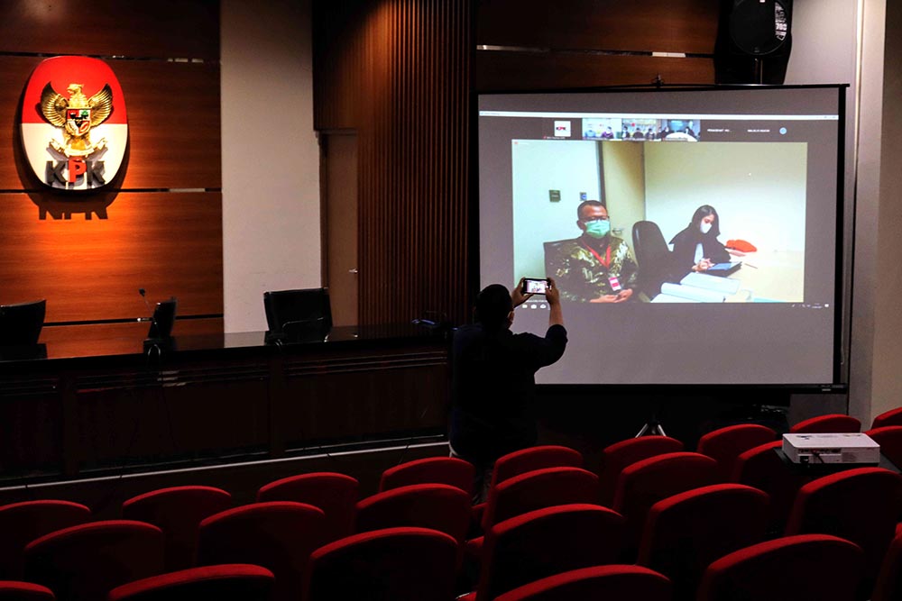 Sidang Perdana  Edhy Prabowo