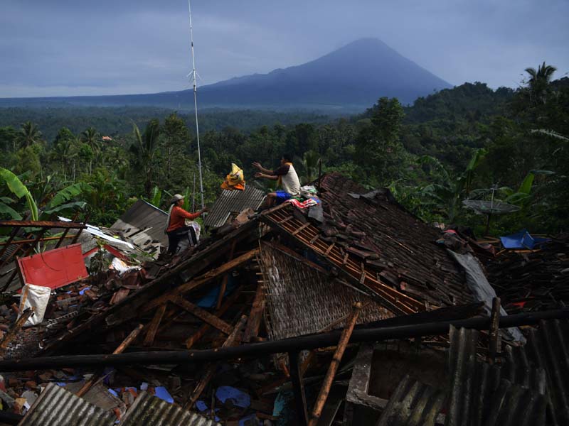 Rumah Rusak Akibat Gempa