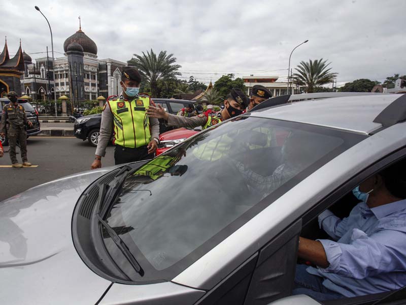 Penyekatan Wisatawan Pada Libur Paskah Di Puncak Bogor