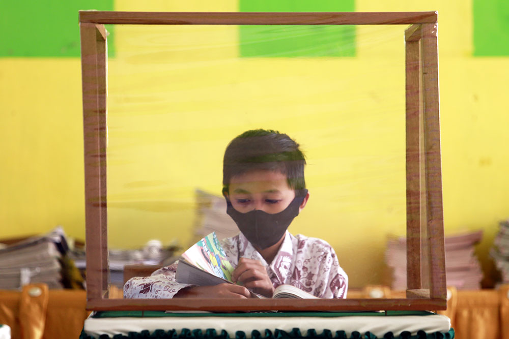 Uji Coba Sekolah Tatap Muka di Gorontalo 