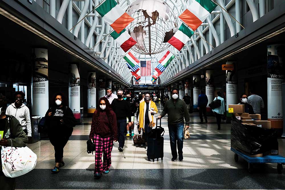 Setelah Vaksinasi Penerbangan di Seluruh AS Meningkat Tajam 