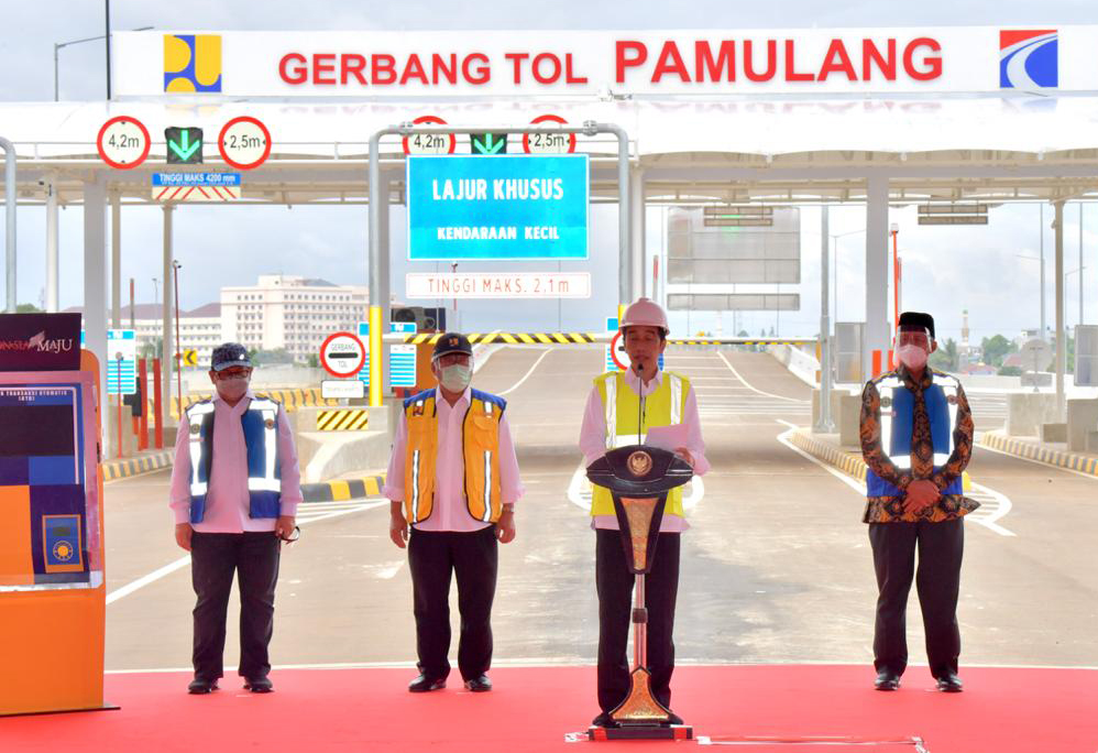 Jokowi Resmikan JORR II Cinere-Serpong