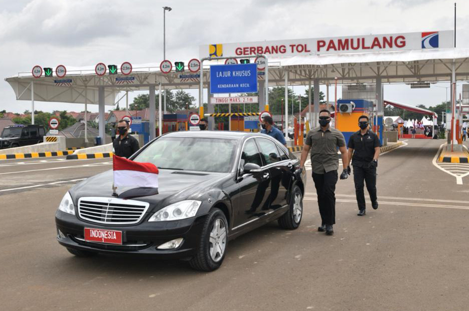Jokowi Resmikan JORR II Cinere-Serpong