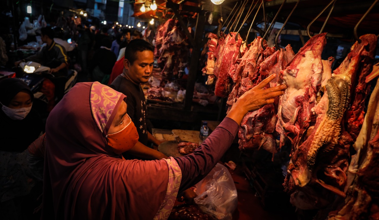 Jelang Idul Fitri Harga Daging Sapi  Naik
