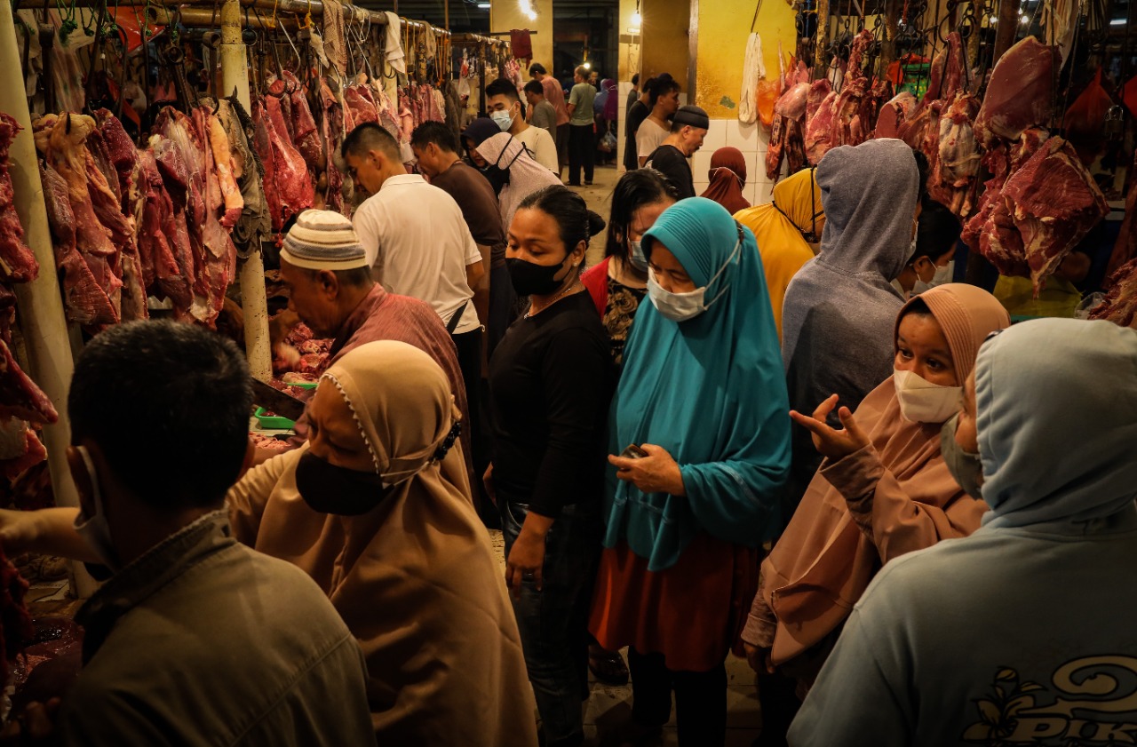 Jelang Idul Fitri Harga Daging Sapi  Naik